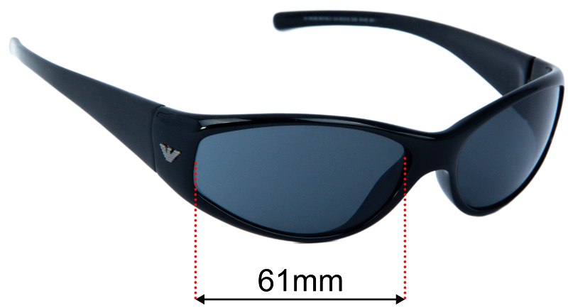Emporio Armani EA9032/S 61mm Replacement Lenses
